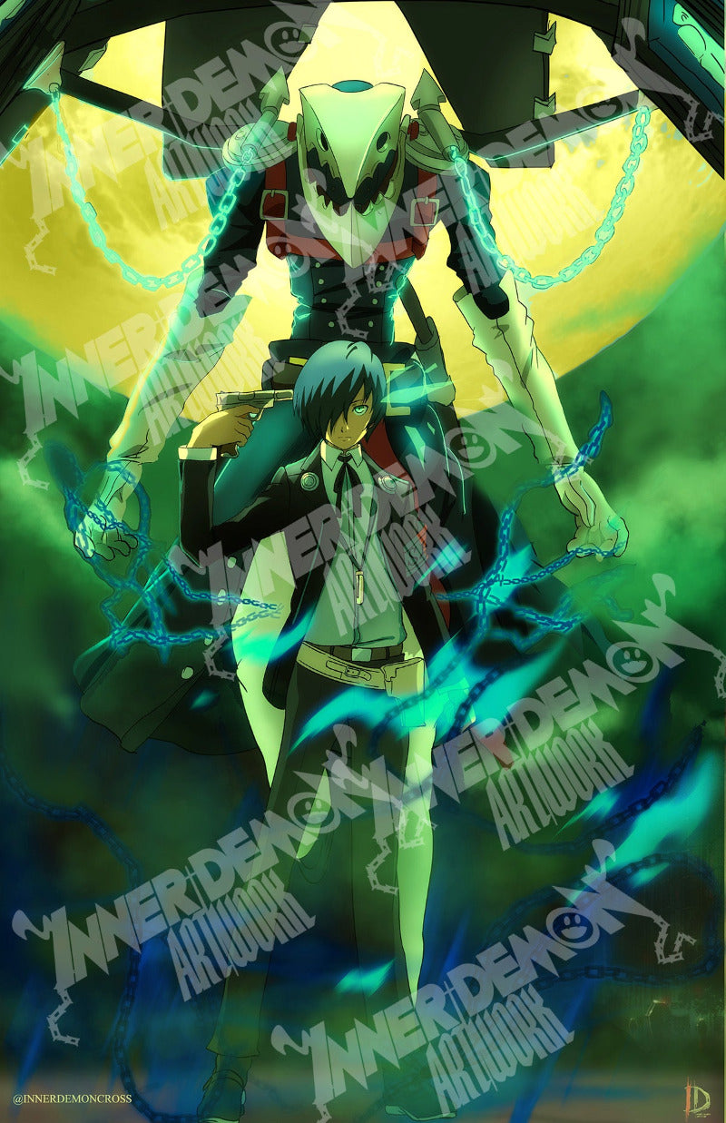P3P Protag and Thanatos