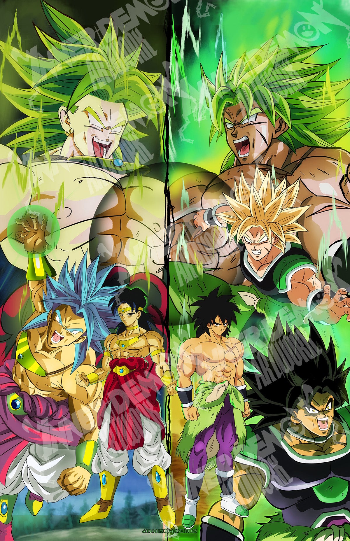 Broly Form Flowchart Broly All Forms HG Series Broly All Form Bundle Set Dragon Ball